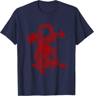 Japanese Dragon tattoo T-Shirt - T-Shirt | Navy