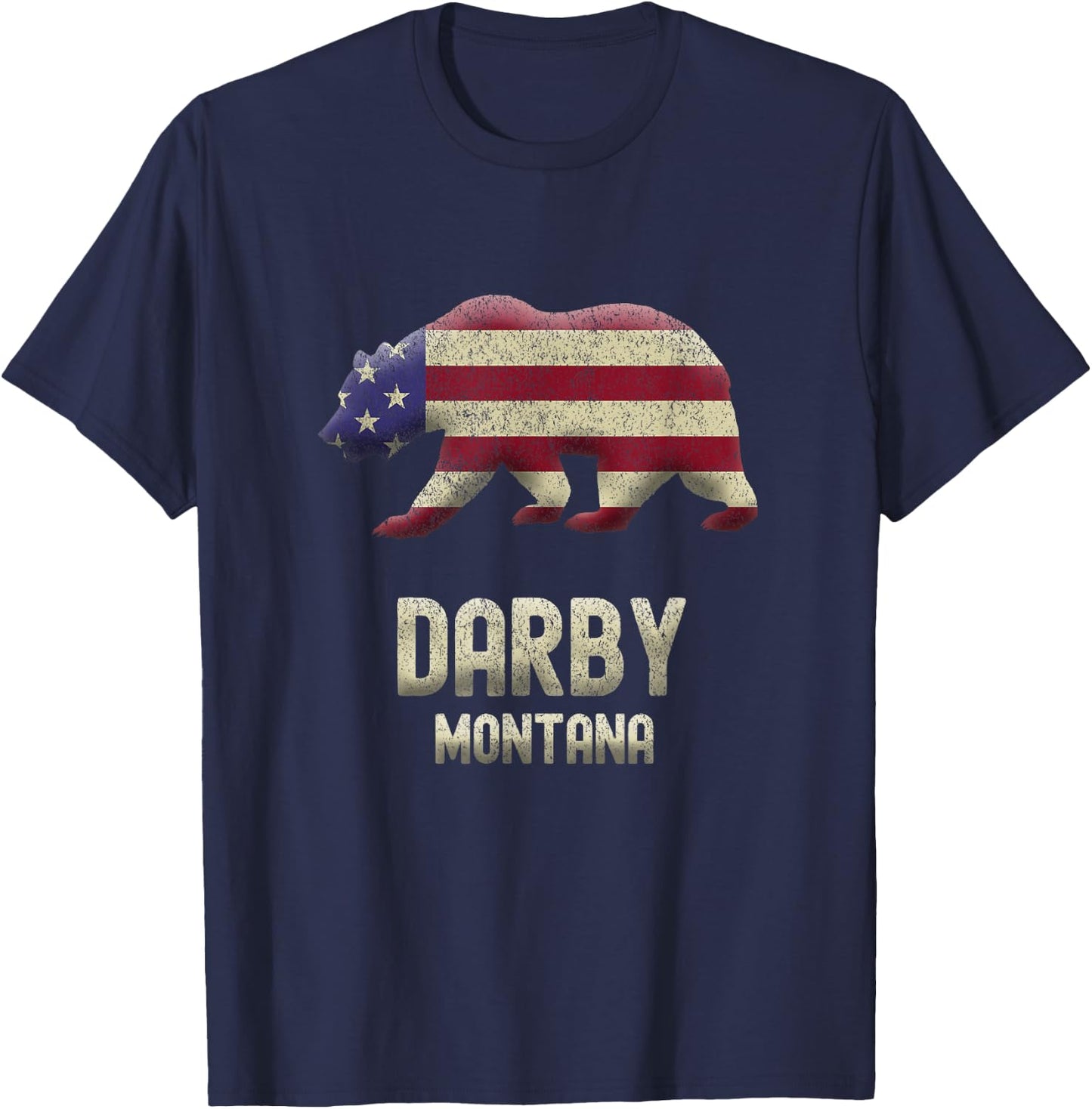Darby Montana T-Shirt - T-Shirt | Navy