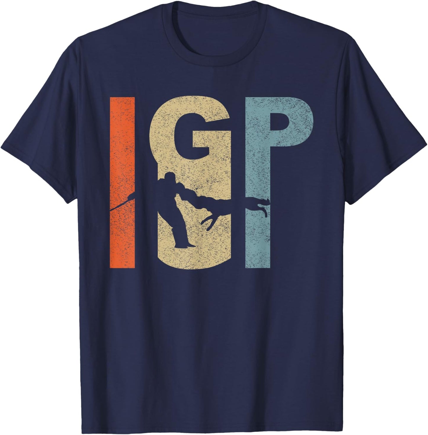 IGP Dog Protection Service IPO Training T-Shirt - T-Shirt | Navy