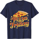 Pizza Friday Funny Food T-Shirt - T-Shirt | Navy