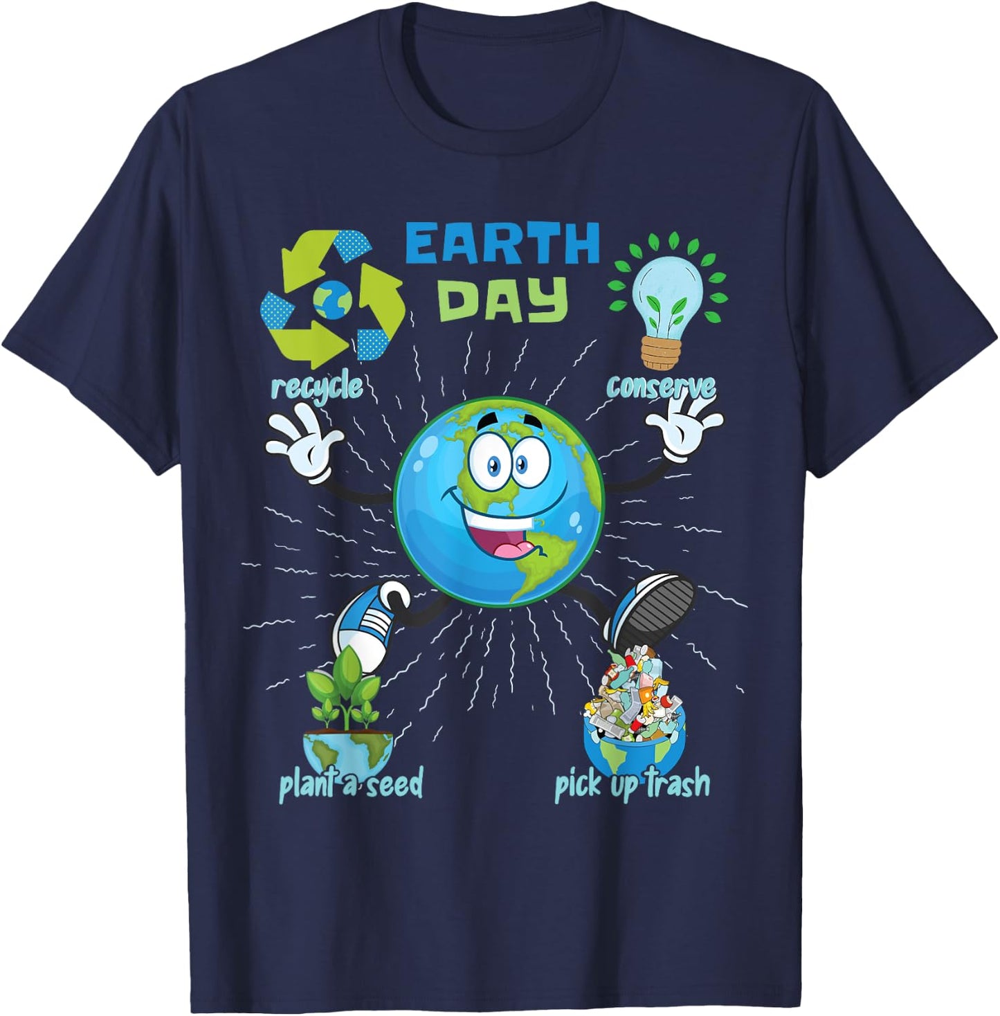 Earth Day T-Shirt - T-Shirt | Navy