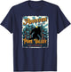 Pope Valley California Sasquatch Bigfoot Big Foot Souvenir T-Shirt - T-Shirt | Navy