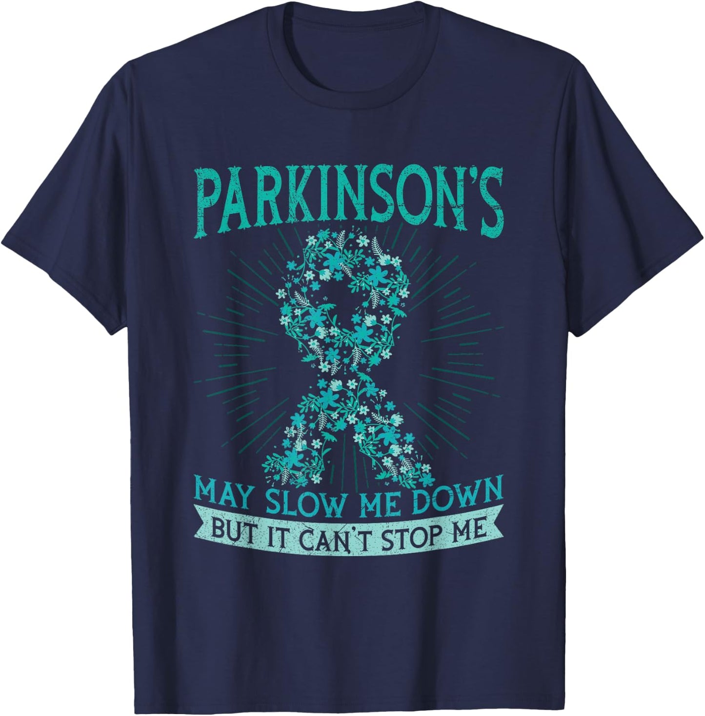 Parkinson's Design for a Guy with parkinson's disease T-Shirt - T-Shirt | Navy
