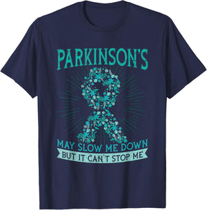 Parkinson's Design for a Guy with parkinson's disease T-Shirt - T-Shirt | Navy