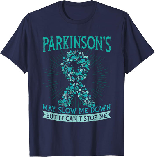 Parkinson's Design for a Guy with parkinson's disease T-Shirt - T-Shirt | Navy