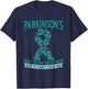 Parkinson's Design for a Guy with parkinson's disease T-Shirt - T-Shirt | Navy