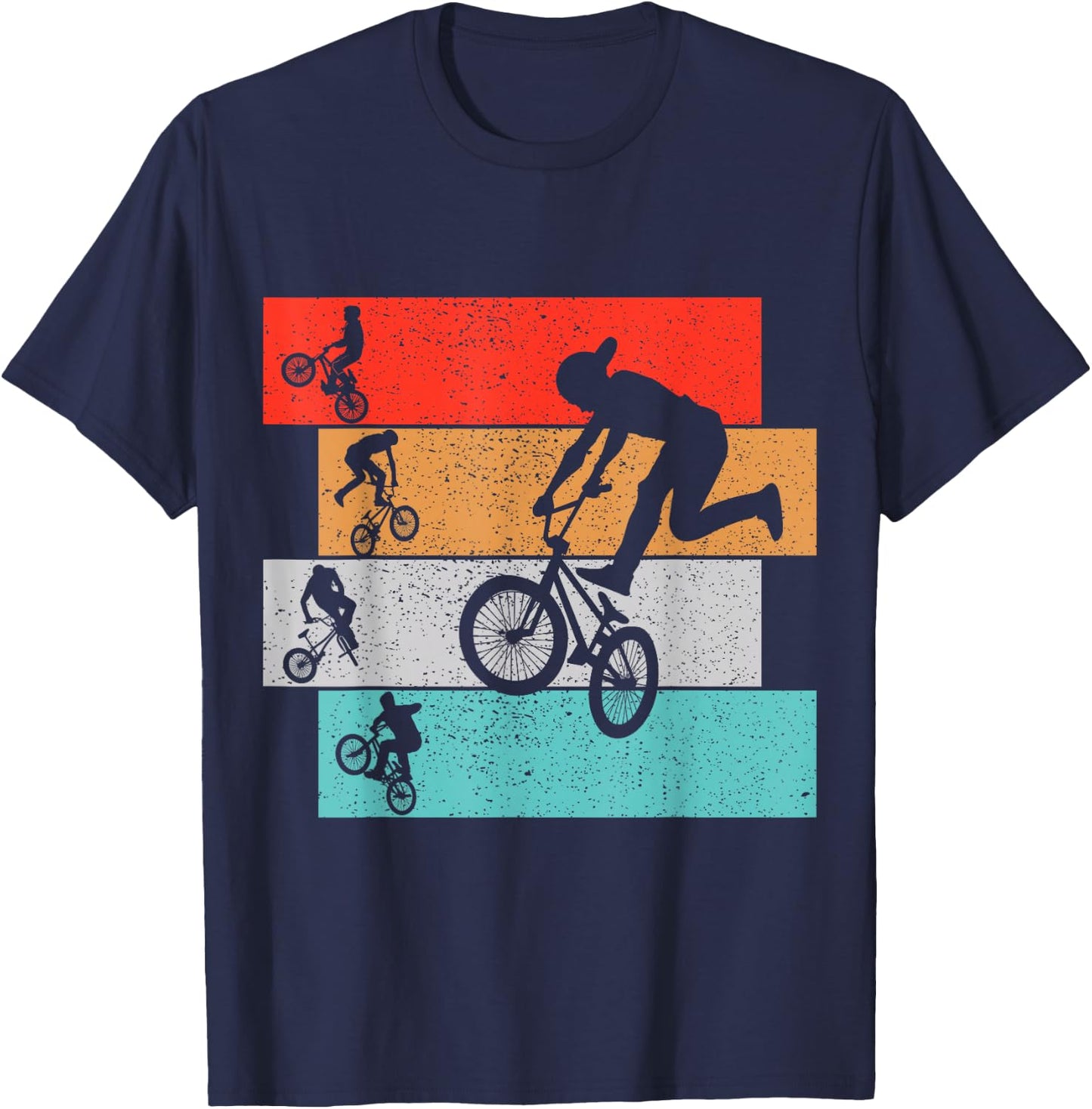 BMX Bike Children's Boys T-Shirt - T-Shirt | Navy