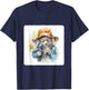 Koala Detective With A Spyglass. Investigation, Mystery T-Shirt - T-Shirt | Navy