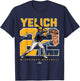 Number and Portrait Christian Yelich Milwaukee MLBPA T-Shirt - T-Shirt | Navy