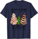 Christmas Tree Cake I Would Do Some Sketchy Sht Little T-Shirt - T-Shirt | Navy