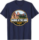 Garden of the Gods Colorado Springs Travel Art Emblem T-Shirt - T-Shirt | Navy