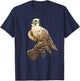 "Falcon Bird on Gloves for bird lover, nature lover T-Shirt - T-Shirt | Navy