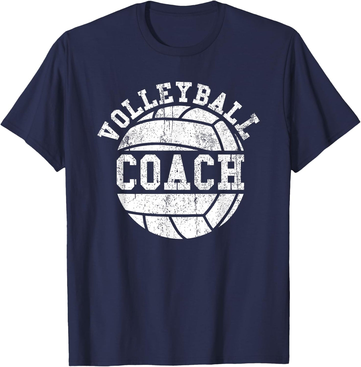 Volleyball Coach T-Shirt - T-Shirt | Navy
