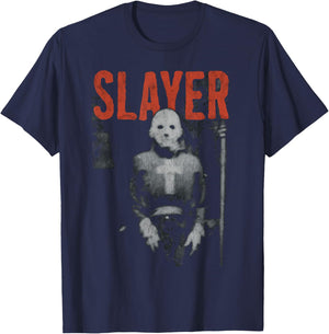 Slayer – Diabolus Red T-Shirt - T-Shirt | Navy