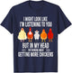 Funny Chicken Farmer Design Women Men Getting A Lot Chickens T-Shirt - T-Shirt | Navy