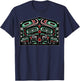 Alaska Native American Art Style Tlingit Haida Indigenous T-Shirt - T-Shirt | Navy