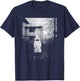 Horror Bunny Rabbit | Dark Creepy Unholy Gothic Halloween T-Shirt - T-Shirt | Navy