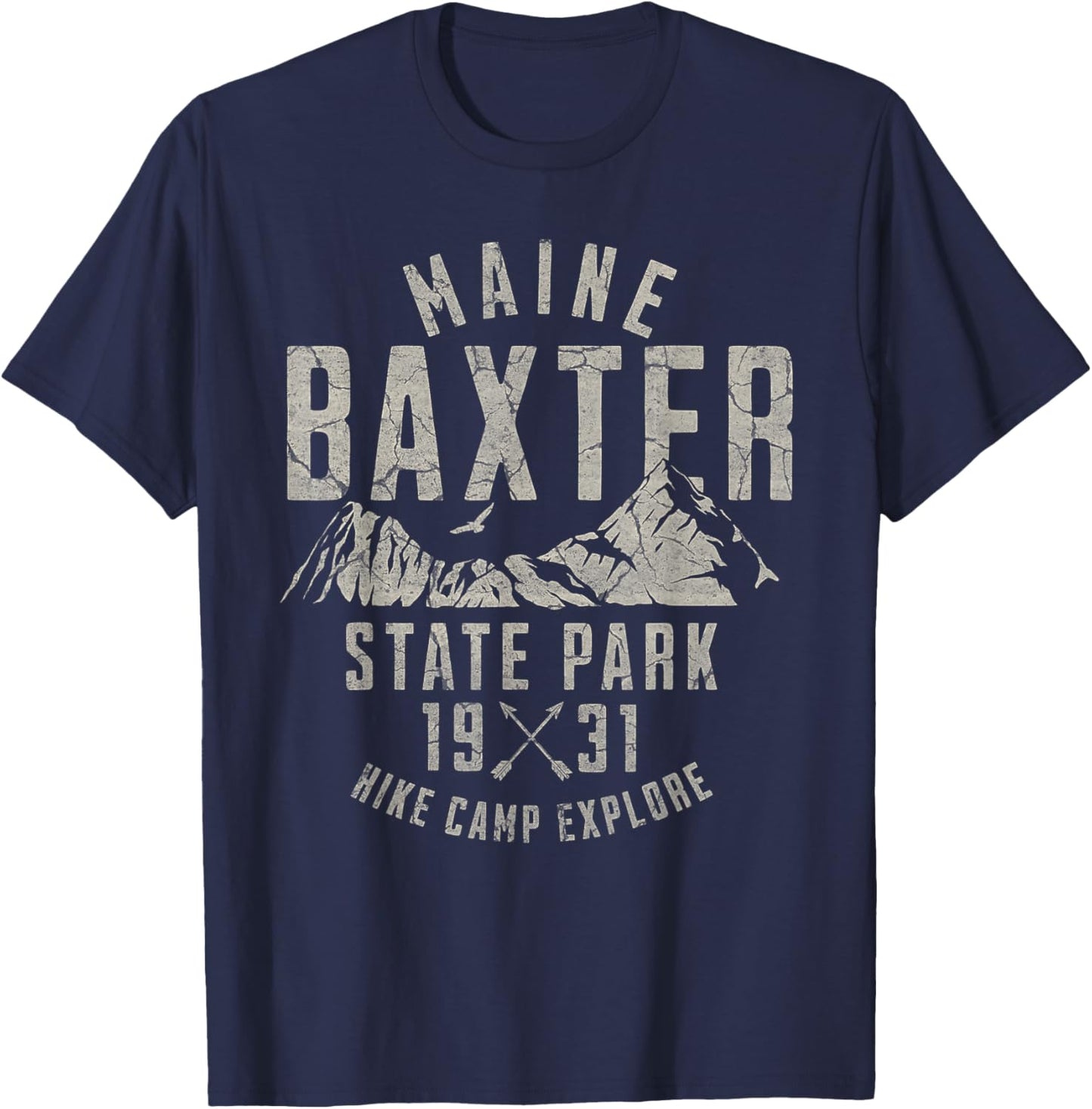Baxter State Park T-Shirt - T-Shirt | Navy