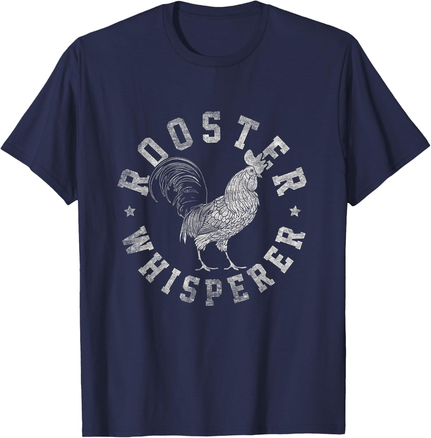 Rooster Whisperer Cock Fighting Apparel T-Shirt - T-Shirt | Navy