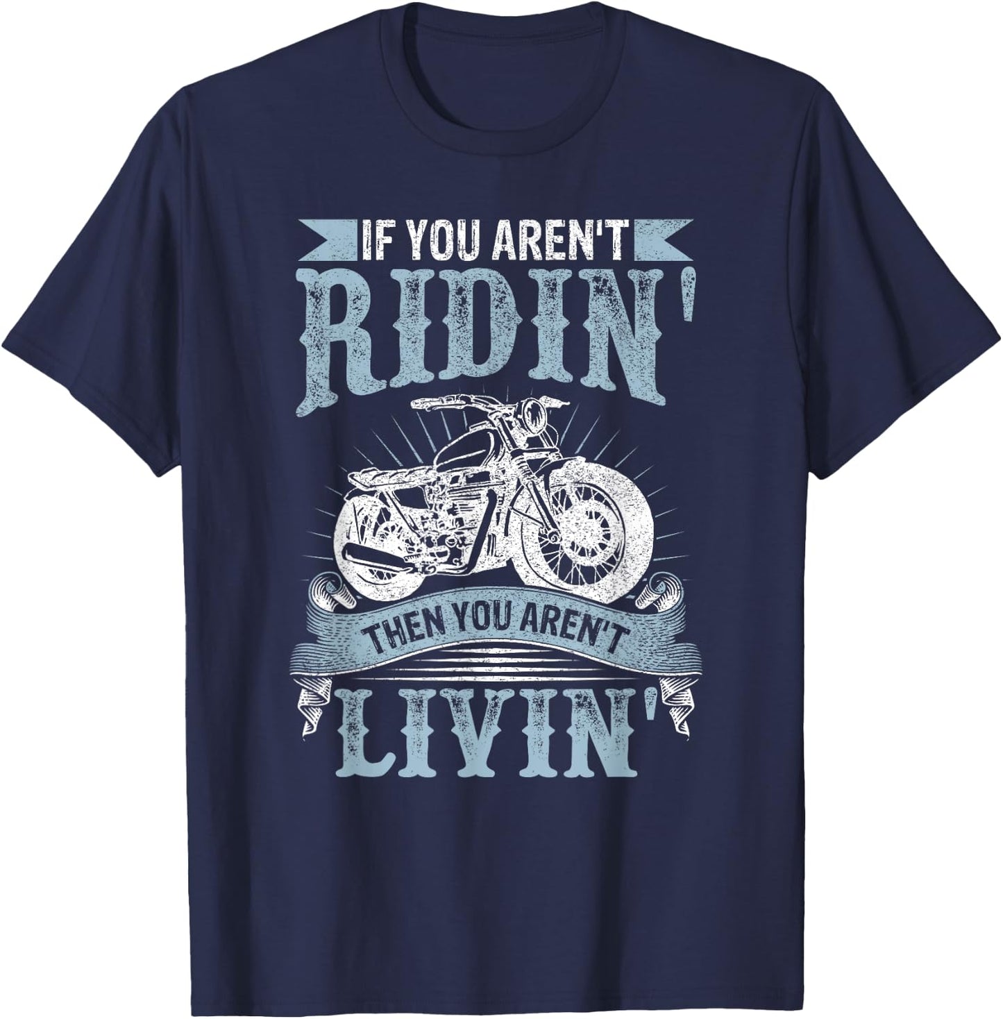 Motorcycle Lover T-Shirt - T-Shirt | Navy