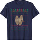 All I Want For Christmas Is A Cymbal Musician Ugly Sweater T-Shirt - T-Shirt | Navy