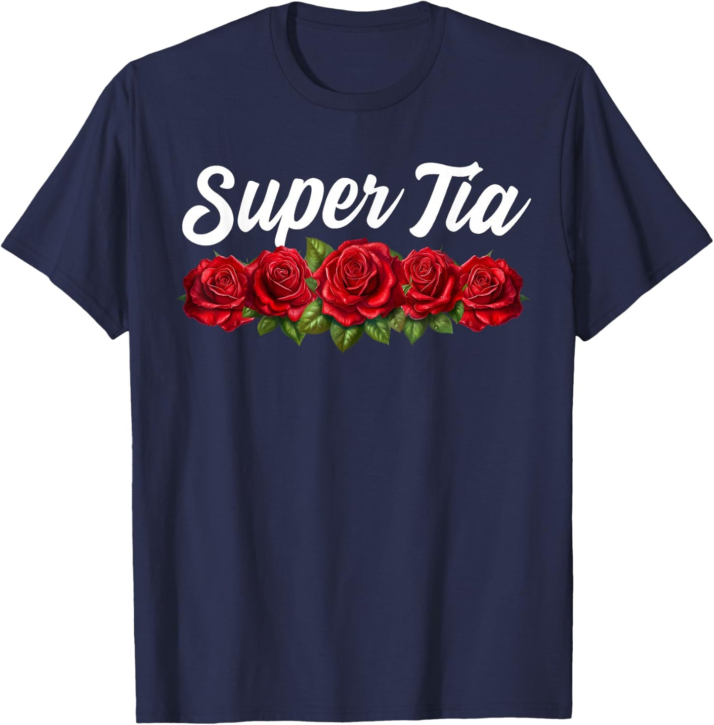 Tia Anuncio de Embarazo Para Futura Tía, Super Tía T-Shirt - T-Shirt | Navy