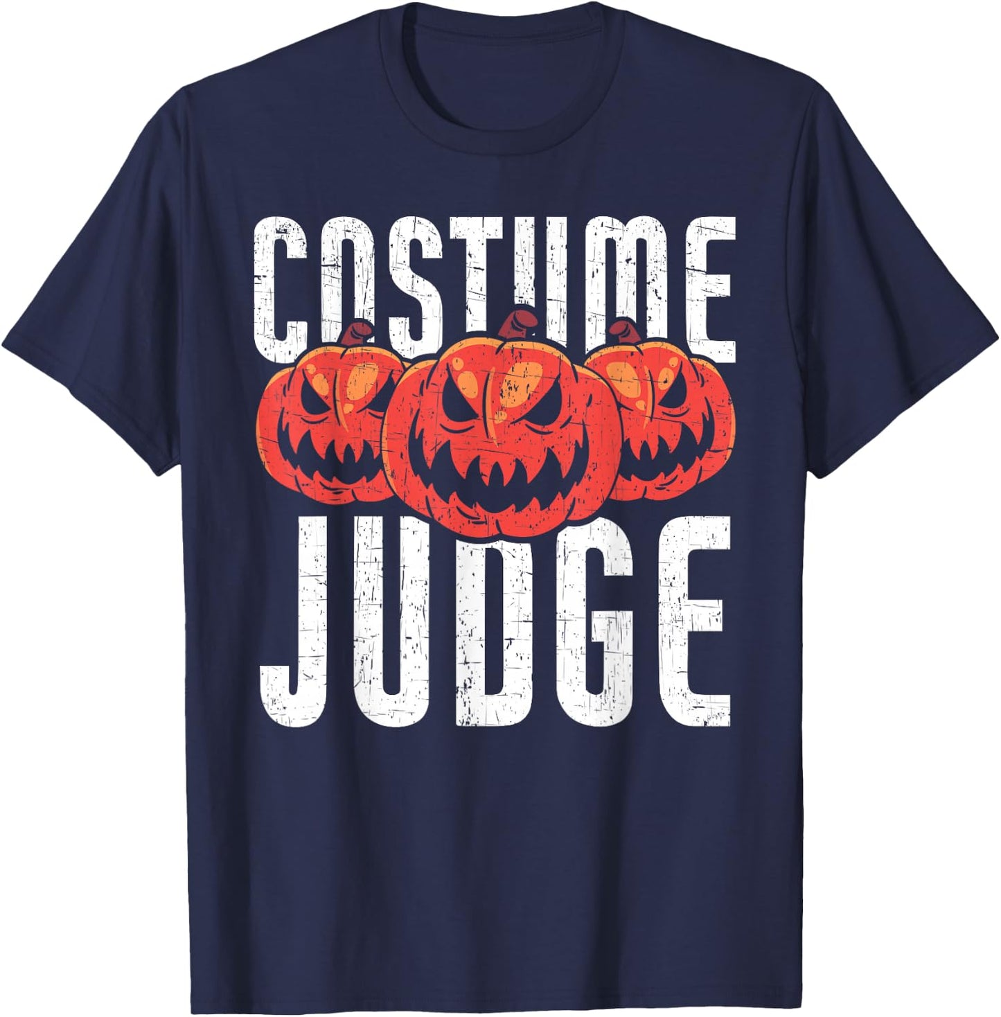 Costume Judge | Halloween Apparel Funny Halloween T-Shirt - T-Shirt | Navy