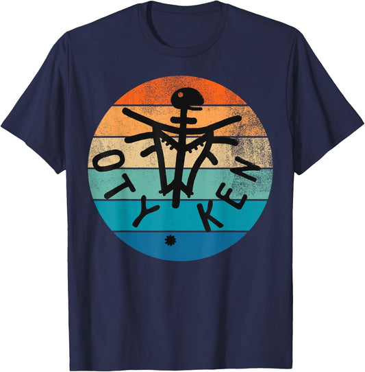 Retro Otyken Ethnic Group Otyken Musical Band Legend T-Shirt - T-Shirt | Navy