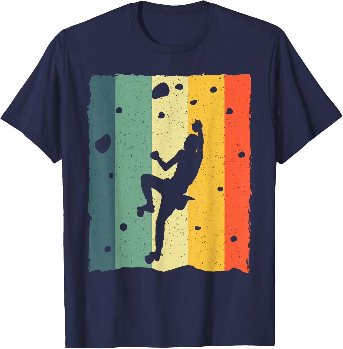 Cool Bouldering Women Boulderer Mountain Climber T-Shirt - T-Shirt | Navy