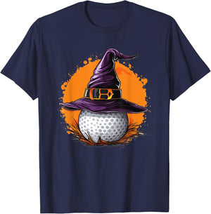 Witch Golf Lover Halloween Costume Golf T-Shirt - T-Shirt | Navy