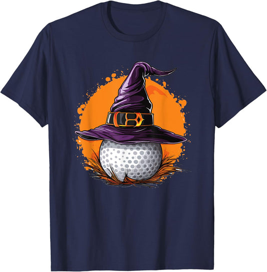Witch Golf Lover Halloween Costume Golf T-Shirt - T-Shirt | Navy