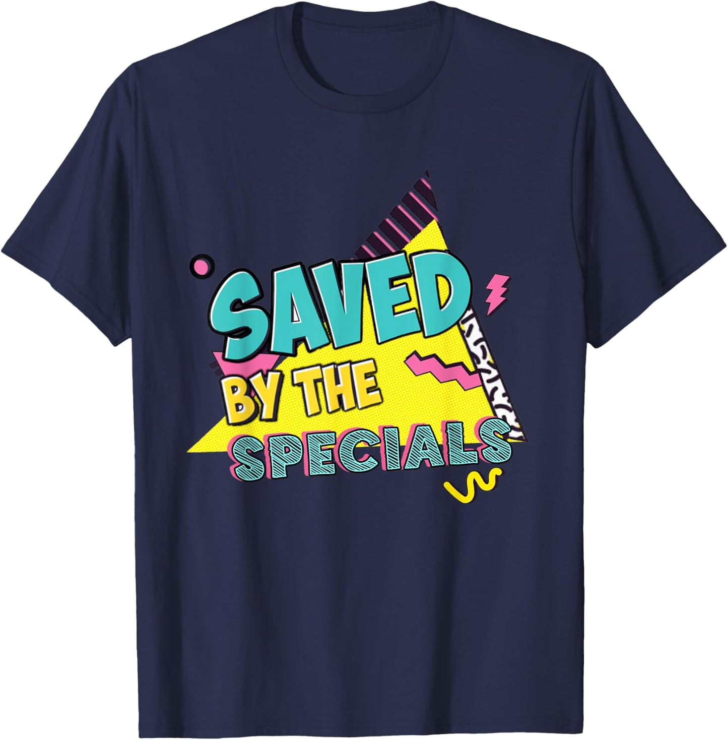 Specials Team Elementary School Teachers Cute Trendy Retro T-Shirt - T-Shirt | Navy