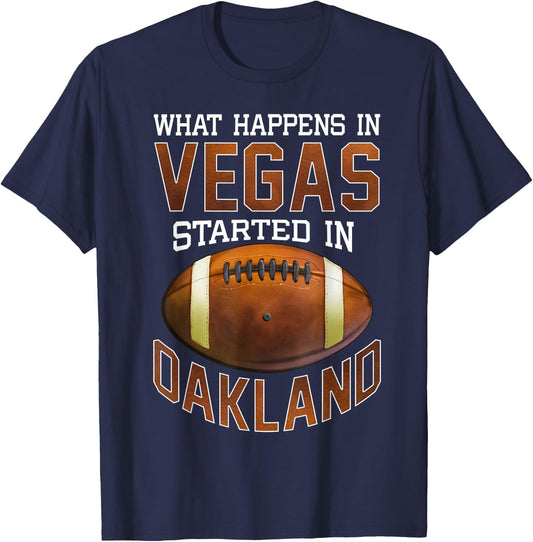 Funny What Happens American Football Fans Men Women Kids T-Shirt - T-Shirt | Navy