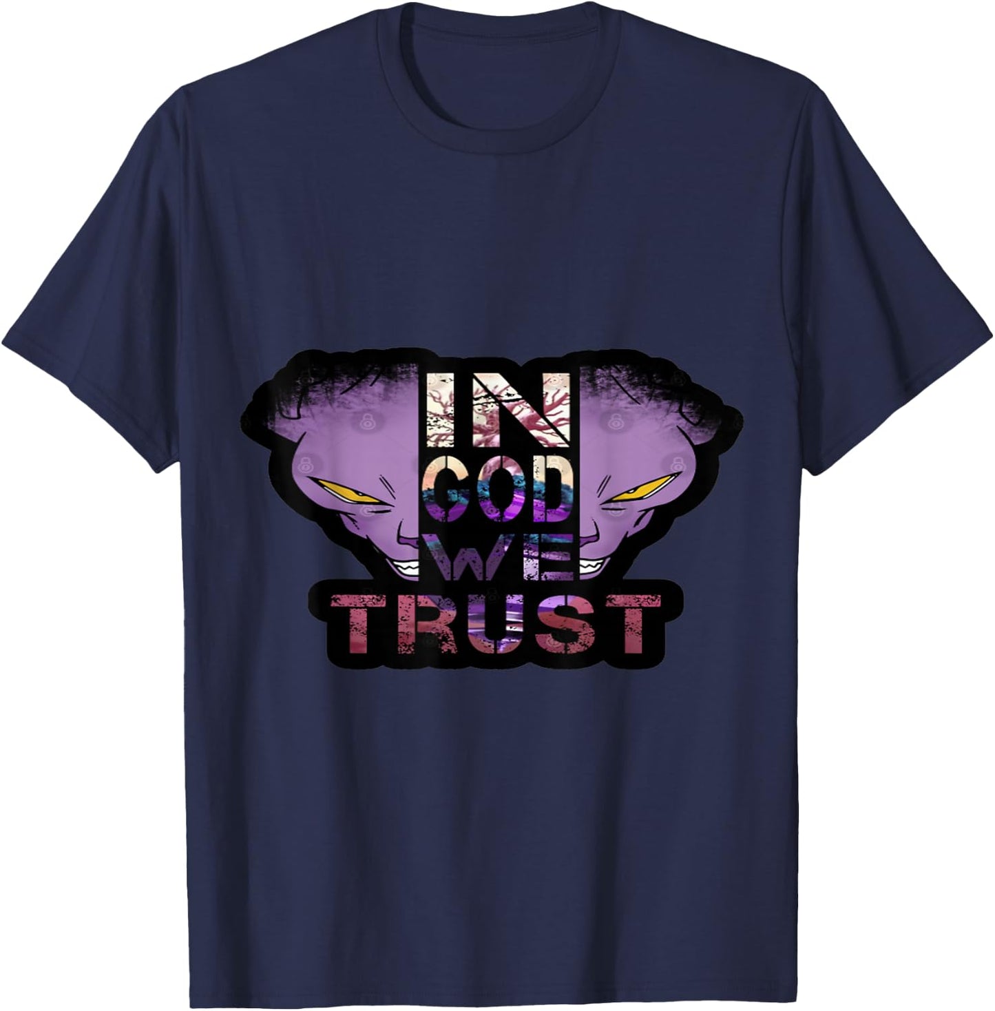 In Beerus We Trust T-Shirt - T-Shirt | Navy