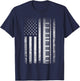 Patriotic Keyboard Player Keyboardist Keyboarder USA Flag T-Shirt - T-Shirt | Navy