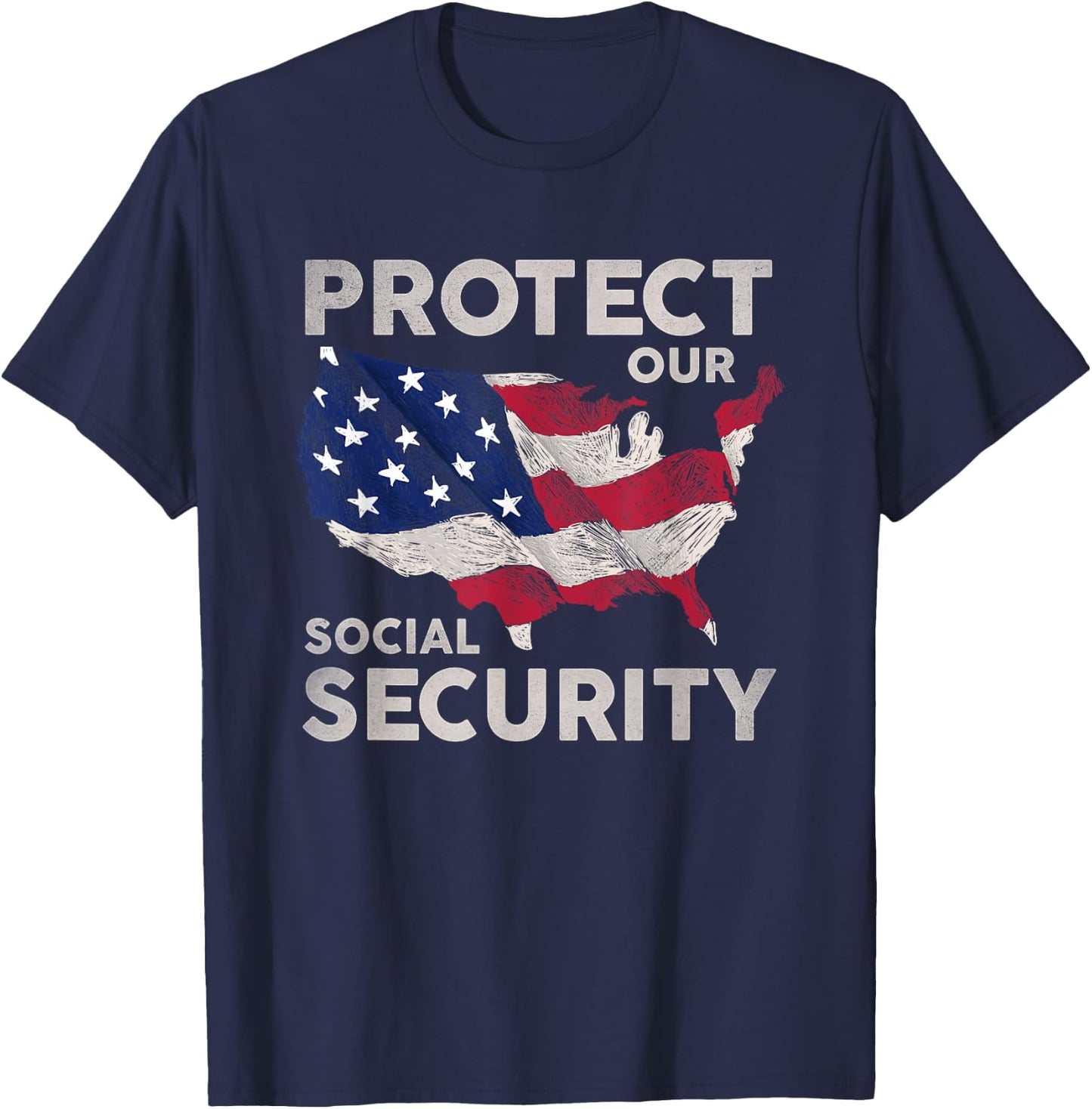 Protect our social security T-Shirt - T-Shirt | Navy