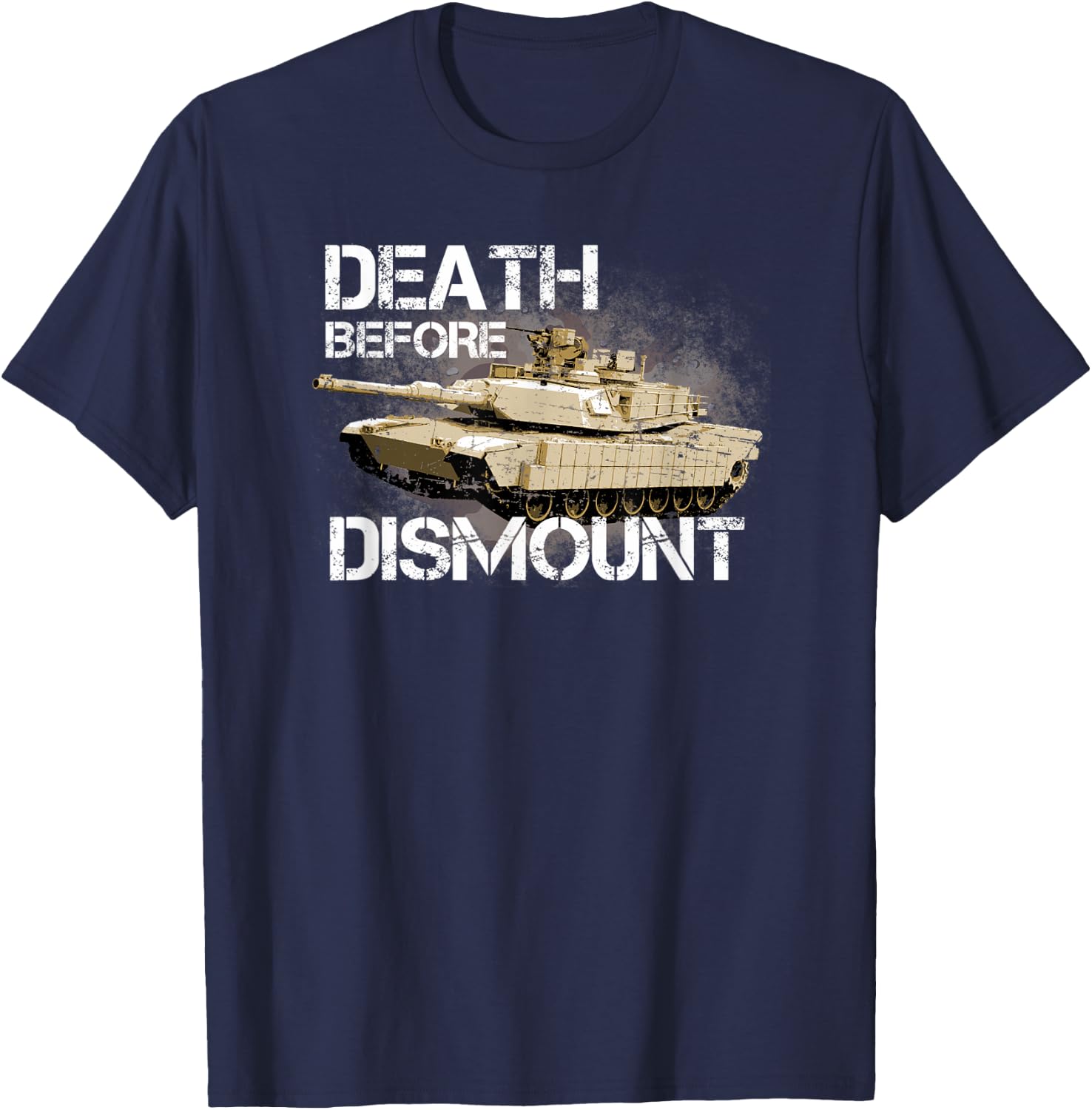 Death Before Dismount T-Shirt - T-Shirt | Navy