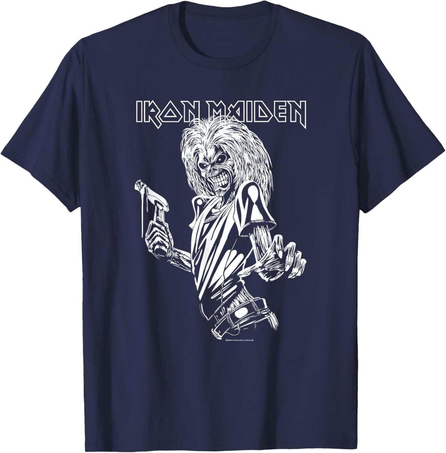 Iron Maiden - Killers Line Master T-Shirt - T-Shirt | Navy