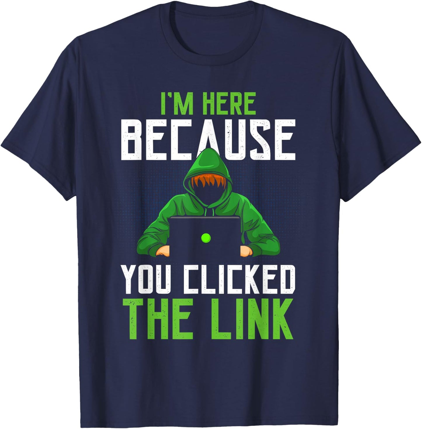 Cyber Security Professional Funny IT Security Ethical Hacker T-Shirt - T-Shirt | Navy