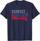 Starset - Silhouette Horizons T-Shirt - T-Shirt | Navy