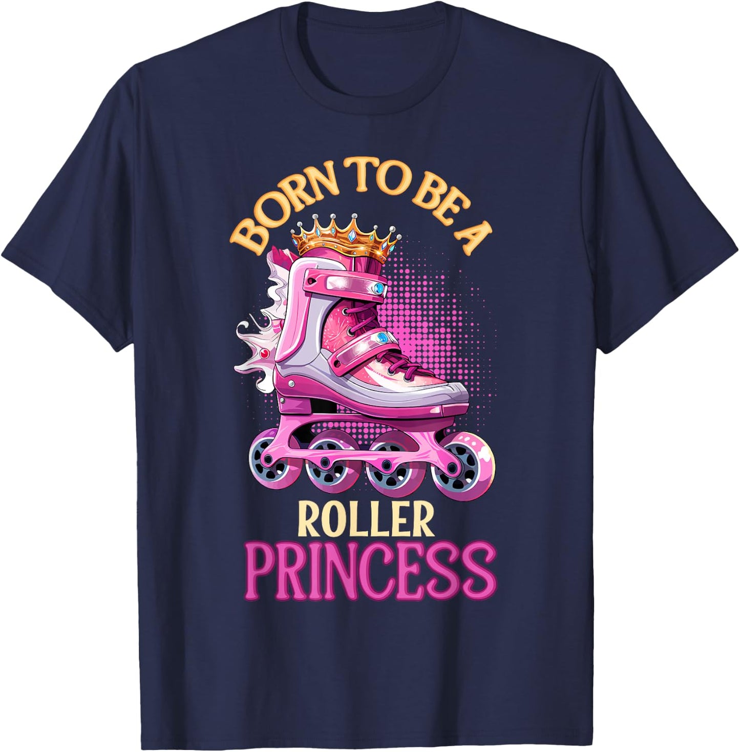 Roller Blade Rollerblading Roller Skates Skater Rollerblades T-Shirt - T-Shirt | Navy