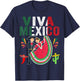 Butterfly Flag Mexico Independence Day Mexican Men Women Kid T-Shirt - T-Shirt | Navy