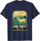 Cook Forest State Park PA Vintage Travel T-Shirt - T-Shirt | Navy