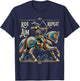 Horse Archer Tournament Mounted Archery T-Shirt - T-Shirt | Navy