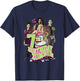 Disney Zombies 7th Birthday Zombie Group Poster Small T-Shirt - T-Shirt | Navy