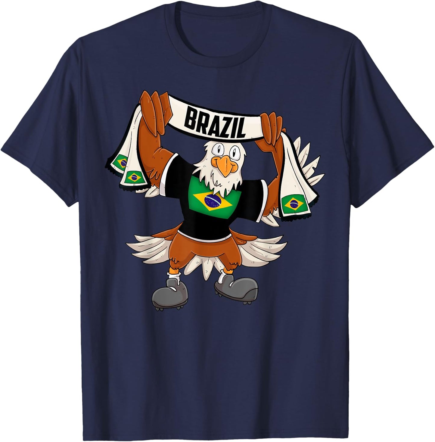 Brazil Eagle T-Shirt - T-Shirt | Navy