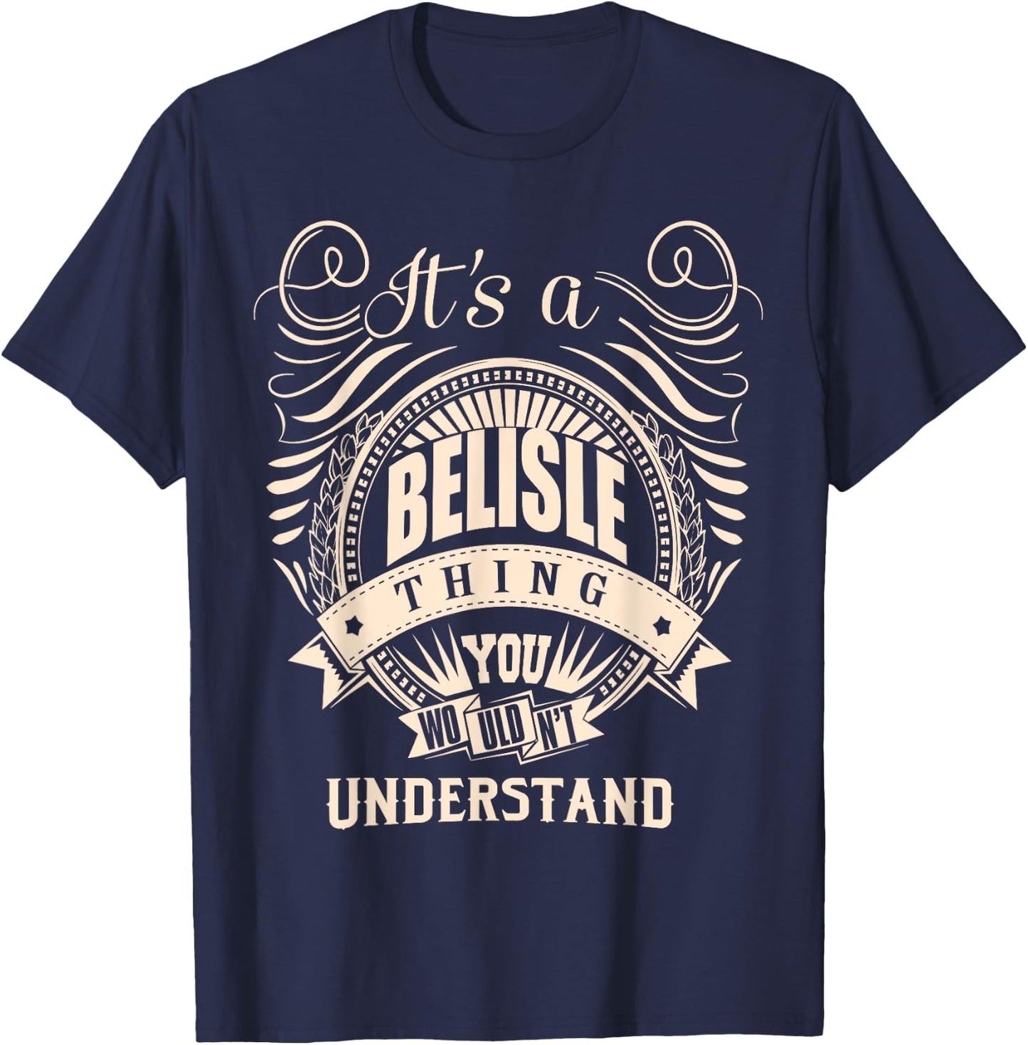 It is a BELISLE Thing T-Shirt - T-Shirt | Navy
