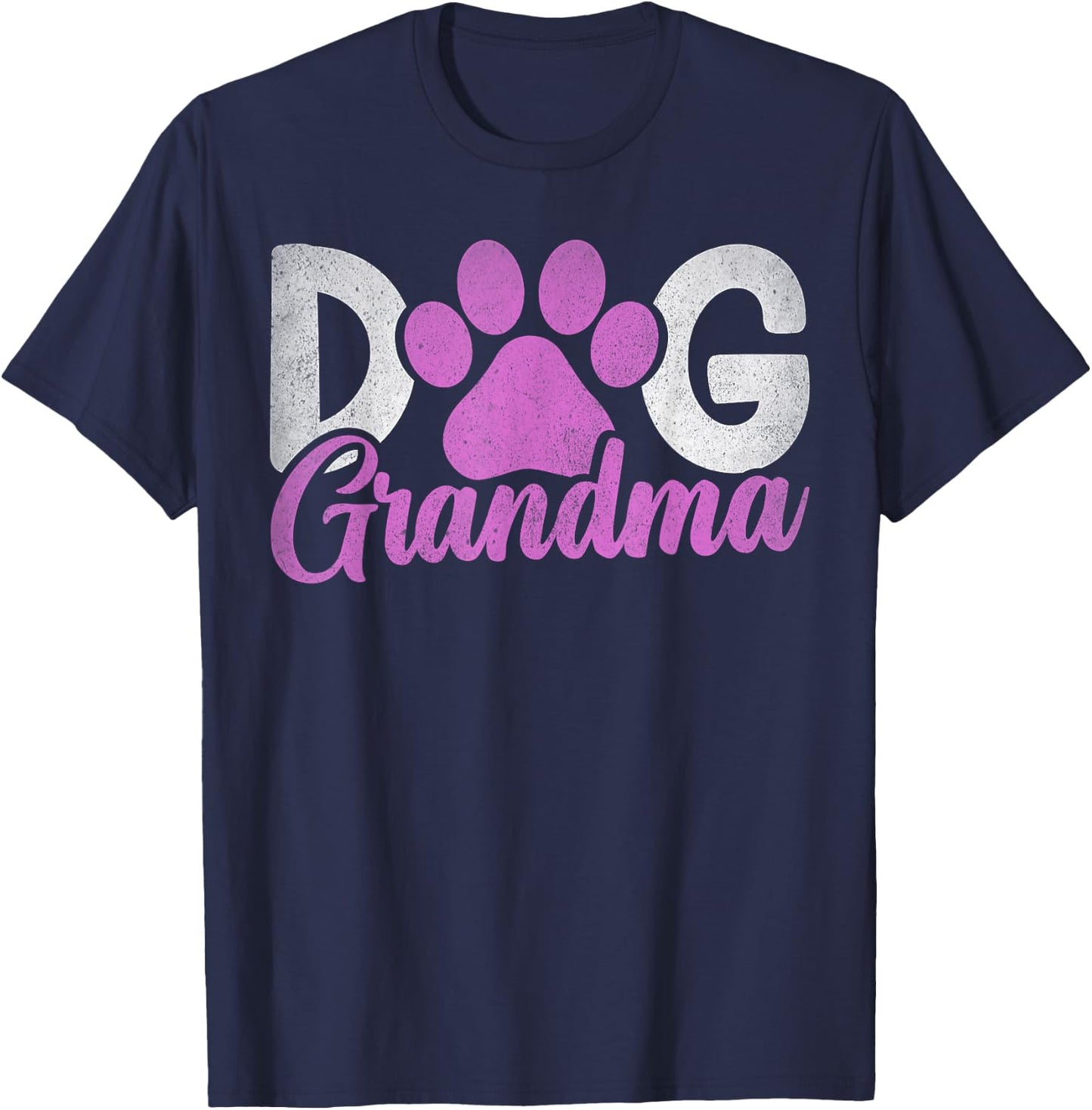 Dog Grandma T-Shirt - T-Shirt | Navy