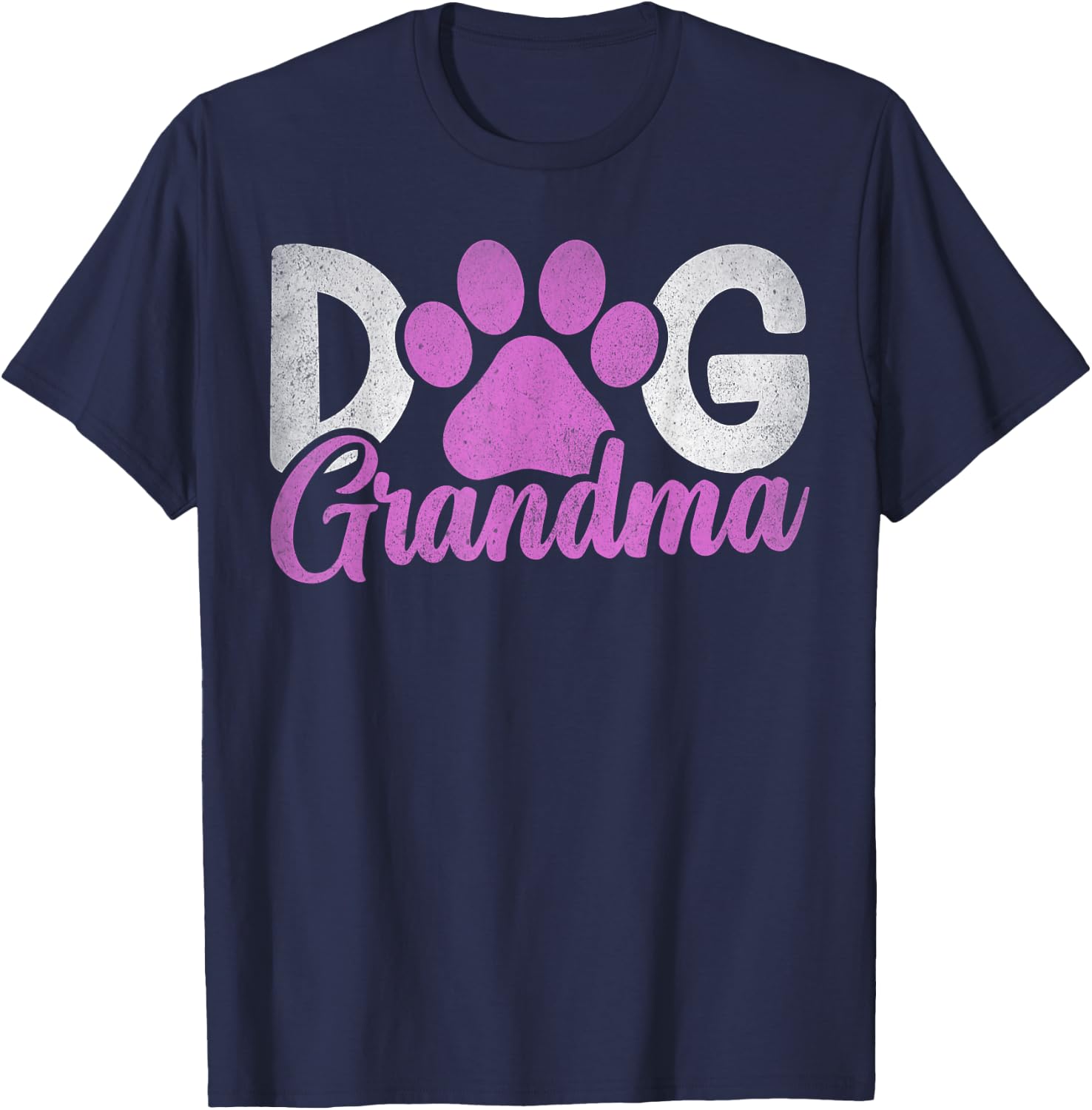 Dog Grandma T-Shirt - T-Shirt | Navy