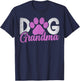 Dog Grandma T-Shirt - T-Shirt | Navy